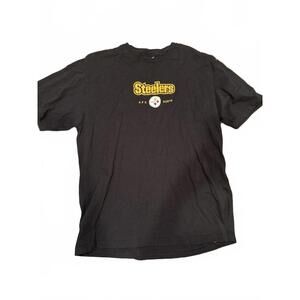 Men's Pittsburgh Steelers Black Graphic T-Shirt